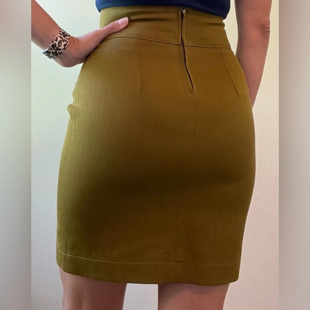 Vintage Maurizio Ramani High Waist Skirt made in USA - Picture 7 of 10